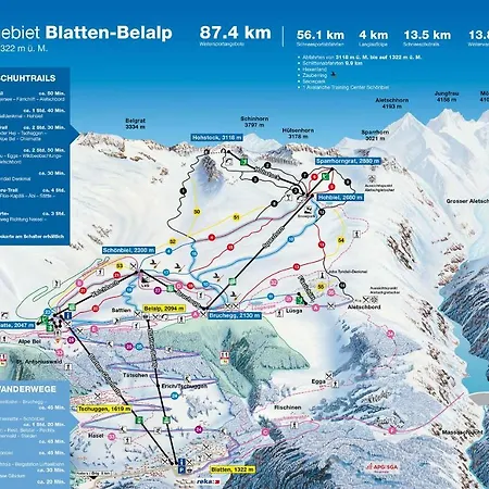 Appartement Panorama A Blatten bei Naters